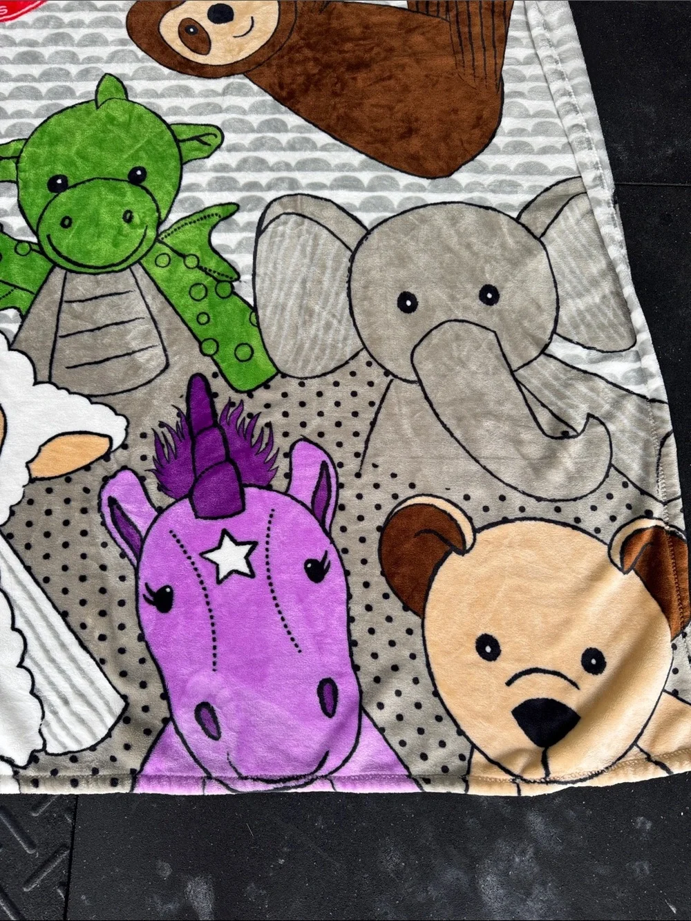 Scentsy Kids Plush Animal Blanket